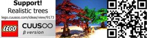 LEGO CUUSOO - Realistic trees